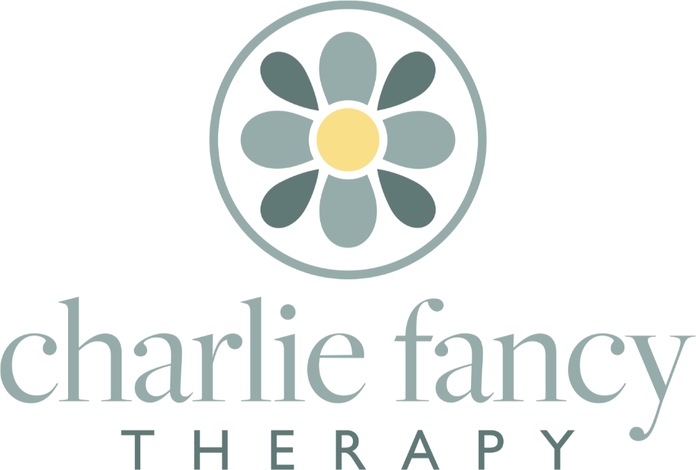Charlie Fancy Therapy branding logo