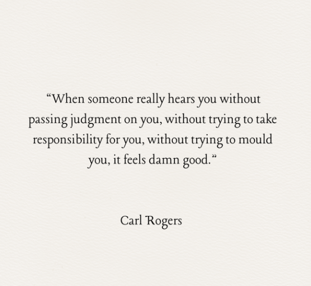 Inspirational quote supporting emotional wellbeing and self-care